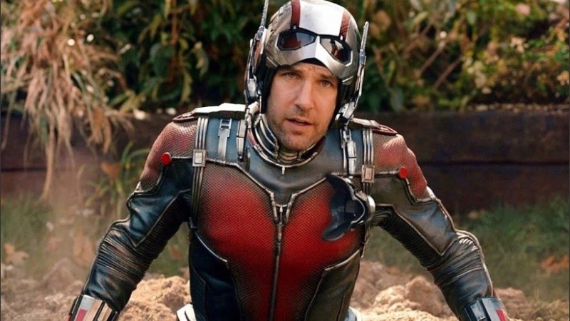 Paul Rudd, en su traje de Ant Man.