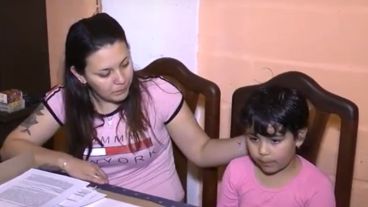 Milena espera que le habiliten la nueva operación.