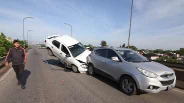 El choque se habría producido a velocidad.