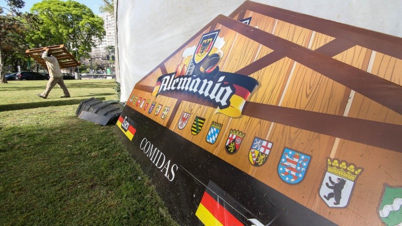 El Parque Nacional a la Bandera se prepara para otra edición de Colectividades que arranca este viernes.