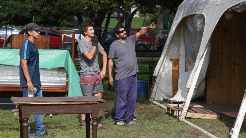 El Parque Nacional a la Bandera se prepara para otra edición de Colectividades que arranca este viernes.