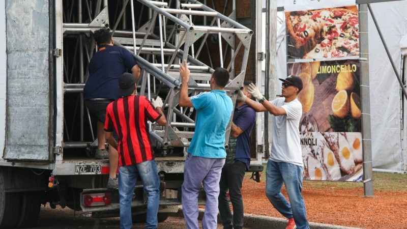 El Parque Nacional a la Bandera se prepara para otra edición de Colectividades que arranca este viernes.