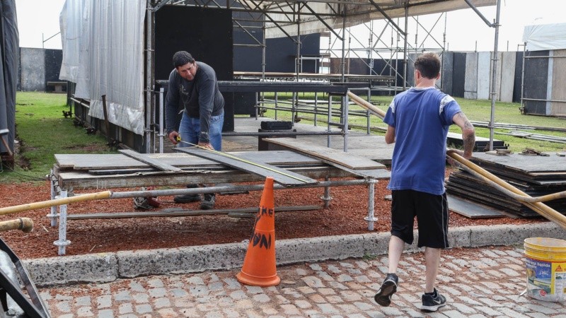 El Parque Nacional a la Bandera se prepara para otra edición de Colectividades que arranca este viernes.