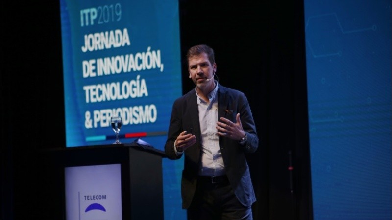 Pepe Cerezo en la charla de Puerto Norte.