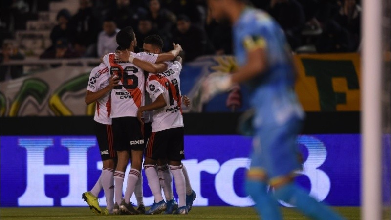 River viene de vencer a Aldosivi.