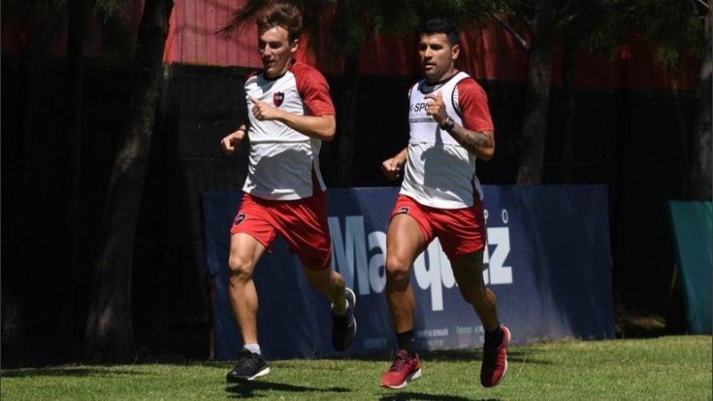 Entrenamiento en la semana antes de Defensa.