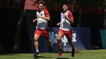 Entrenamiento en la semana antes de Defensa.