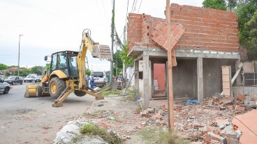 Las obras continuarán en zona oeste.