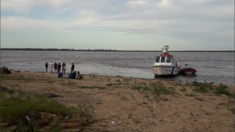 Prefectura encontró el cuerpo del joven en el remanso Vigil. 