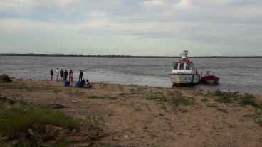 Prefectura encontró el cuerpo del joven en el remanso Vigil.
