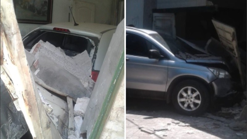 El siniestro afectó severamente el inmueble.