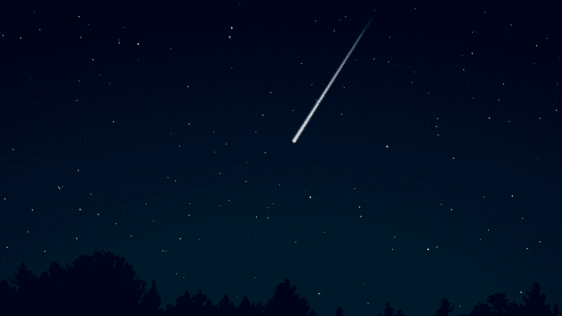 Los meteoros provienen de pequeños fragmentos que se queman al entrar en la atmósfera de la Tierra.