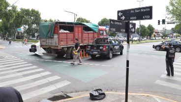 El accidente fatal fue en Uriburu y San Martín.