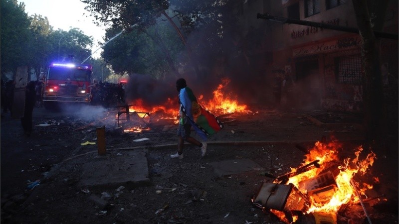 Las protestas ya llevan cuatro semanas.