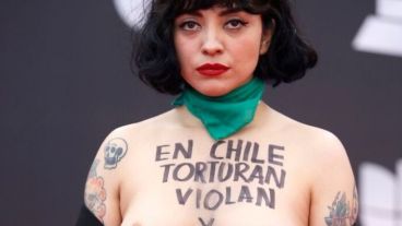 La cantante mostró en numerosas ocasiones su apoyo a su país.