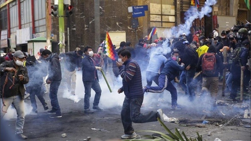 Las protestas se multiplican en Bolivia.