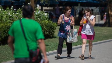 Después del chaparrón, se puso pesado en Rosario.