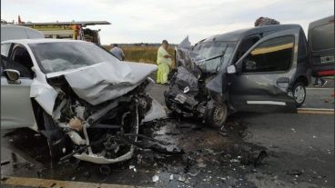 El siniestro vial ocurrió este lunes a la madrugada cerca de Peyrano.