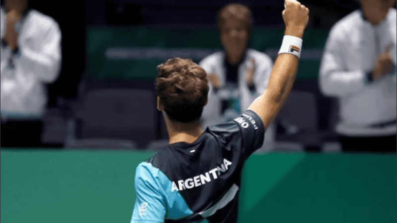 El Peque, número 14 del mundo, fue demasiado para Cristian Garín.