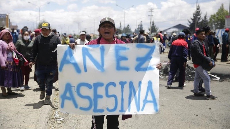 La represión en Bolivia dejó decenas de muertos tras el golpe de 2019.