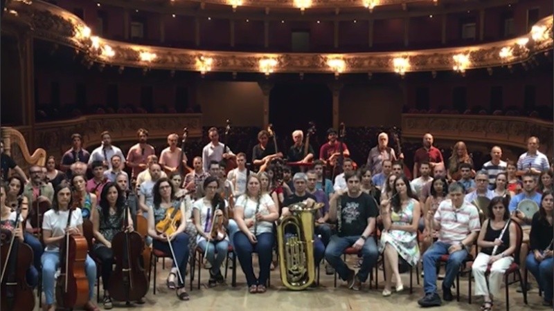 La orquesta tocará en respaldo al reclamo de los trabajadores.