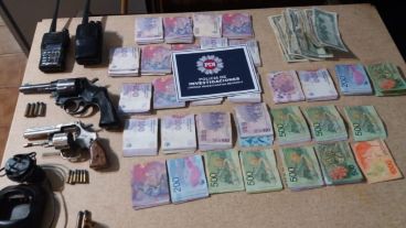 Elementos secuestrados en procedimientos hechos por la PDI.