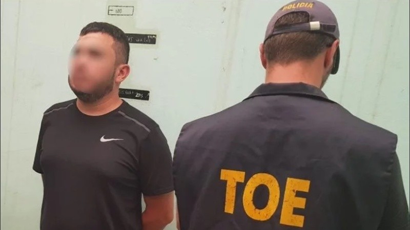 Alvarado cayó detenido en febrero.