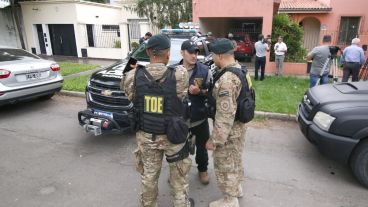 La TOE estuvo a cargo de los operativos en la región este jueves.