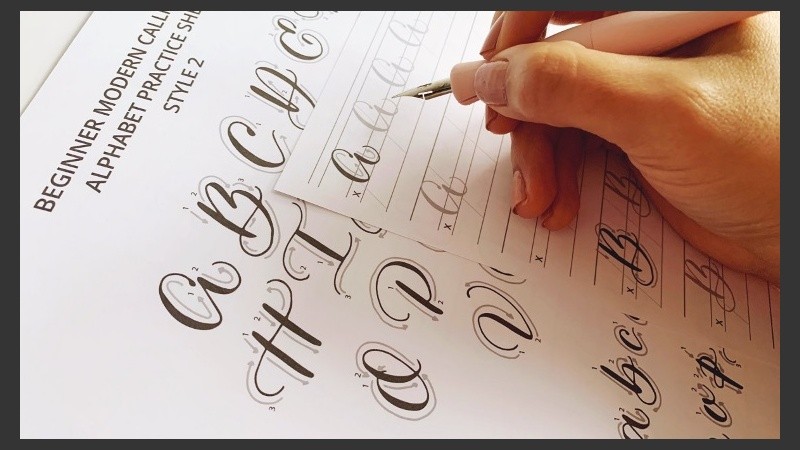 Conseguí una letra bonita.