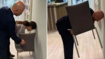 Varias personas se animaron a hacerlo.