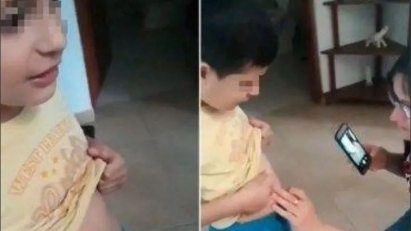 La grabación generó controversia entre los internautas.