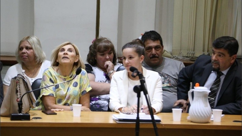 La defensa de Strumia en la lectura del fallo de segunda instancia.