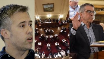 Para Busatto no es un buen presupuesto y el senador Traferri criticó a "pseudo justicialistas"