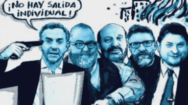 Un recorte de la polémica tapa.