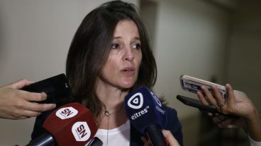 La fiscal Iribarren.