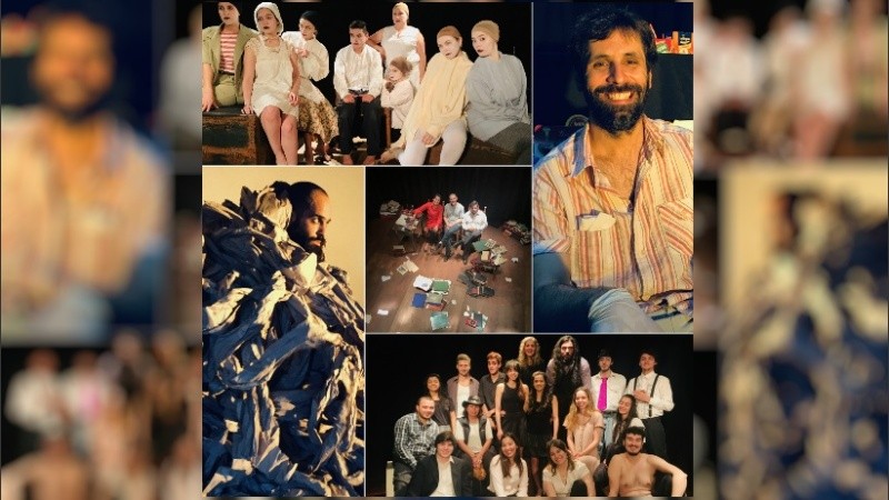 En escena: “MetaFísicoM, “Resiliencia. (Resistencia)”, “El menú de Yago”, “Sempiterno. Huellas de un sueño rosarino” y “Trabajo Nocturno”.