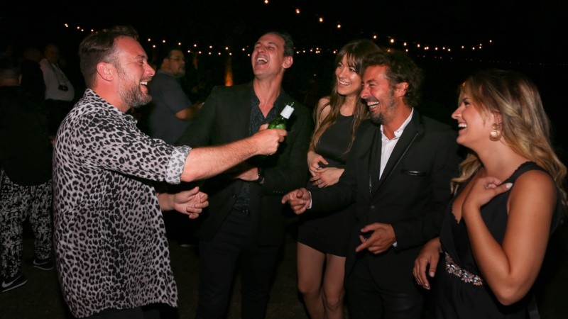 Postales de la fiesta de fin de año de Televisión Litoral.