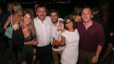 Postales de la fiesta de fin de año de Televisión Litoral.