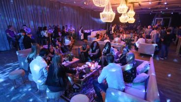 Postales de la fiesta de fin de año de Televisión Litoral.