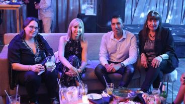 Postales de la fiesta de fin de año de Televisión Litoral.