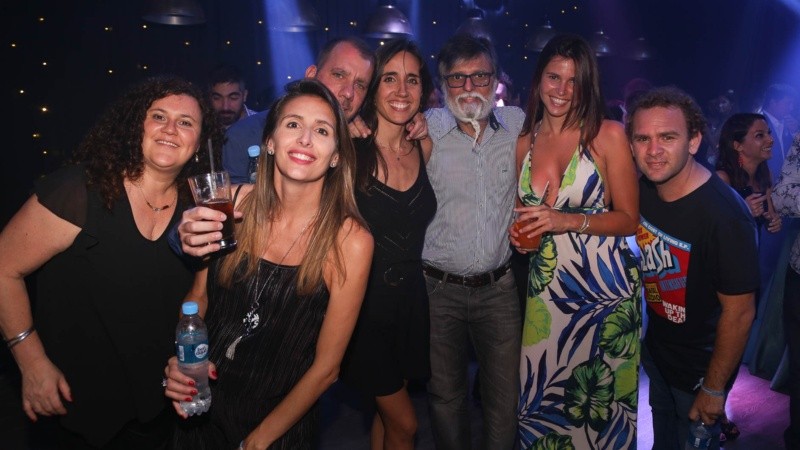 Postales de la fiesta de fin de año de Televisión Litoral.