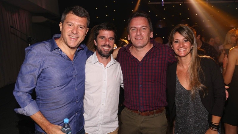 Postales de la fiesta de fin de año de Televisión Litoral.