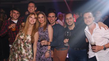 Postales de la fiesta de fin de año de Televisión Litoral.