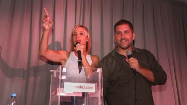 Postales de la fiesta de fin de año de Televisión Litoral.