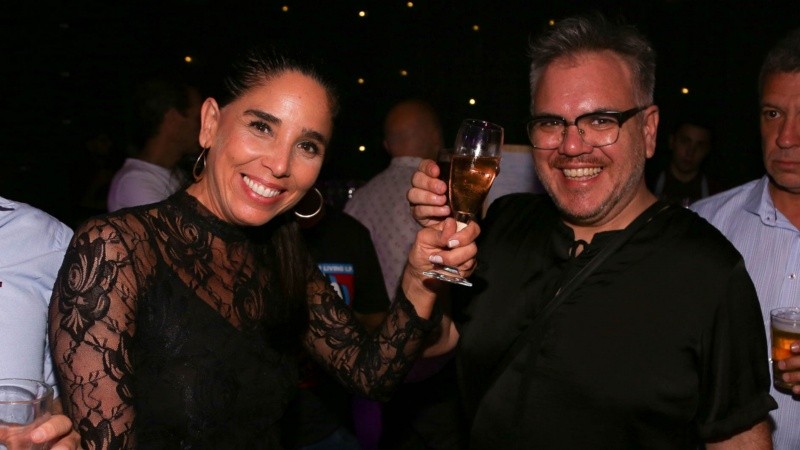 Postales de la fiesta de fin de año de Televisión Litoral.