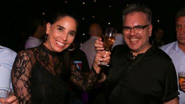 Postales de la fiesta de fin de año de Televisión Litoral.