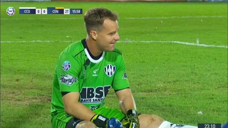 Rodríguez no puede creer su error.