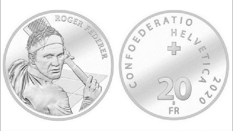 Las monedas de Roger en Suiza.