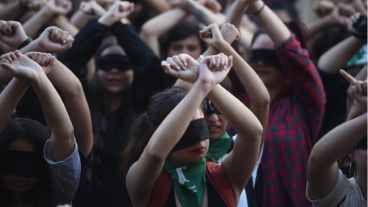 "Un violador en tu camino" por mujeres de Guatemala.