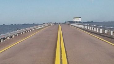 El tramo de la ruta 7 que se rehabilitará este martes.